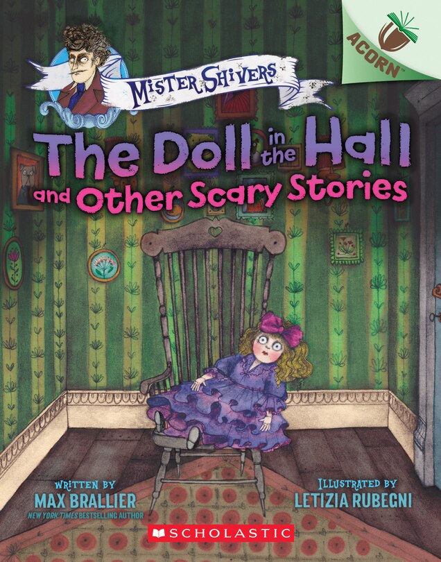 Front cover_The Doll In The Hall And Other Scary Stories: An Acorn Book (mister Shivers #3)