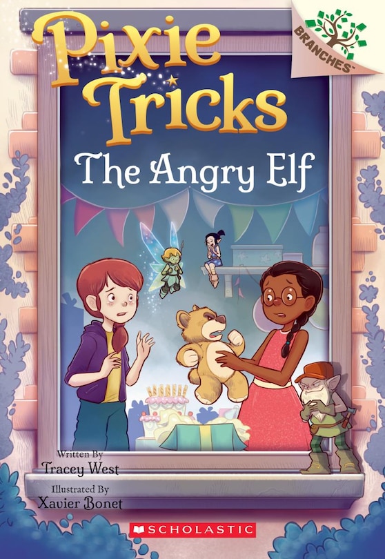 Front cover_The Angry Elf: A Branches Book (Pixie Tricks #5)