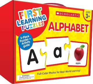 Front cover_First Learning Puzzles: Alphabet