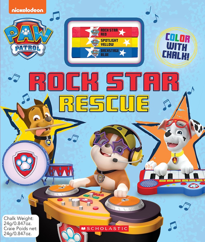 Couverture_Rock Star Rescue (paw Patrol) (media Tie-in)