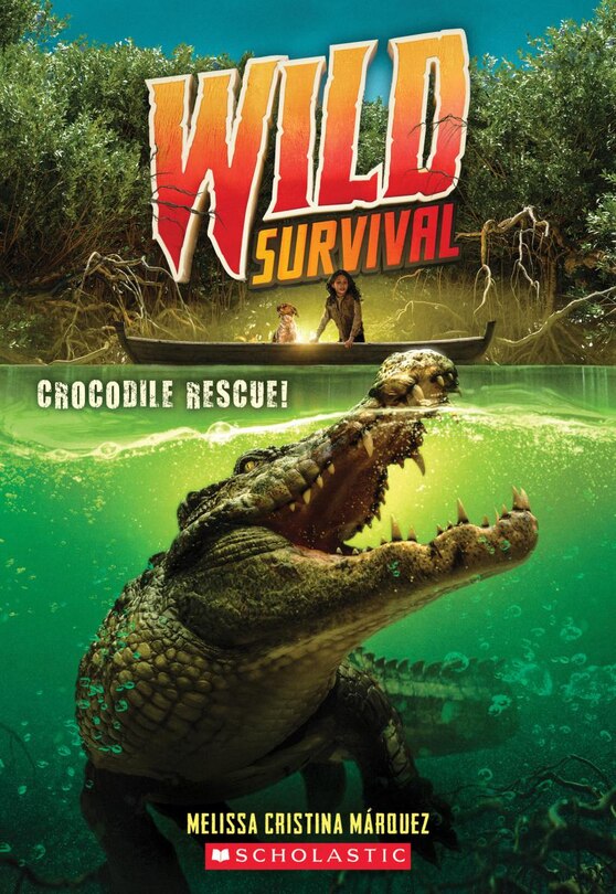 Front cover_Crocodile Rescue! (wild Survival #1) (library Edition)