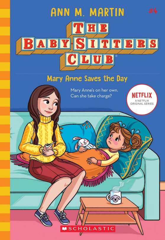 Front cover_Mary Anne Saves the Day (The Baby-Sitters Club #4)