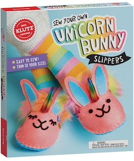 Front cover_Sew Your Own Unicorn Bunny Slippers