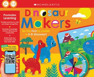 Front cover_Dinosaur Makers: Scholastic Early Learners (learning Game)