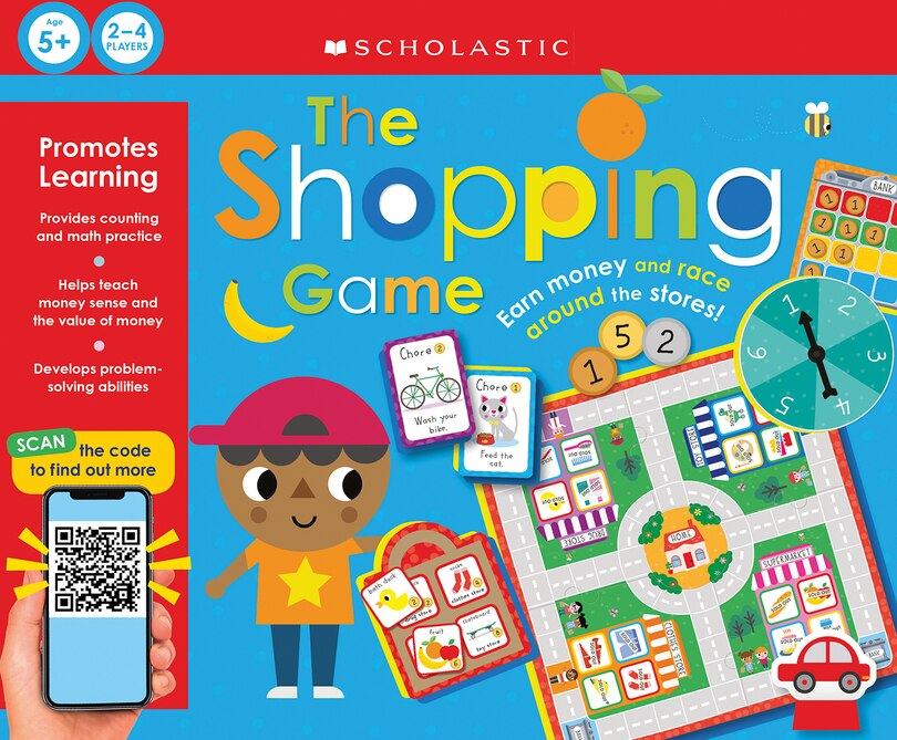 Front cover_The Shopping Game: Scholastic Early Learners (learning Game)