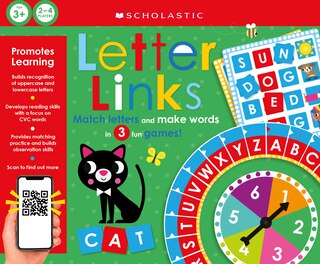Couverture_Letter Links: Scholastic Early Learners (learning Game)