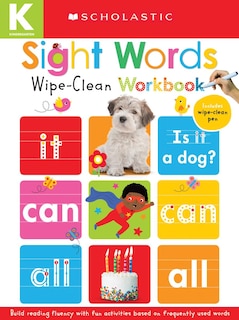 Couverture_Sight Words: Scholastic Early Learners (wipe-clean Workbook)