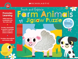 Front cover_Farm Animals Jigsaw Puzzle: Scholastic Early Learners (puzzles)