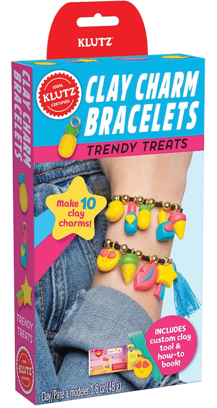Couverture_Clay Charm Bracelets: Trendy Treats
