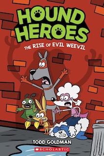 Front cover_The Rise of Evil Weevil (Hound Heroes #2)