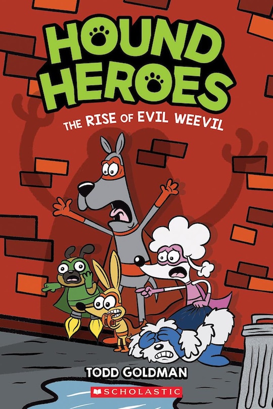 Front cover_The Rise of Evil Weevil (Hound Heroes #2)