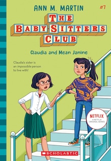 Front cover_Claudia and Mean Janine (The Baby-Sitters Club #7) (Library Edition)