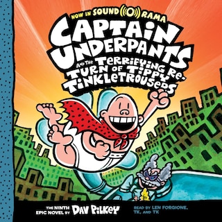 Couverture_El Capitán Calzoncillos y el terrorífico retorno de Cacapipí (Captain Underpants #9) (Unabridged edition)