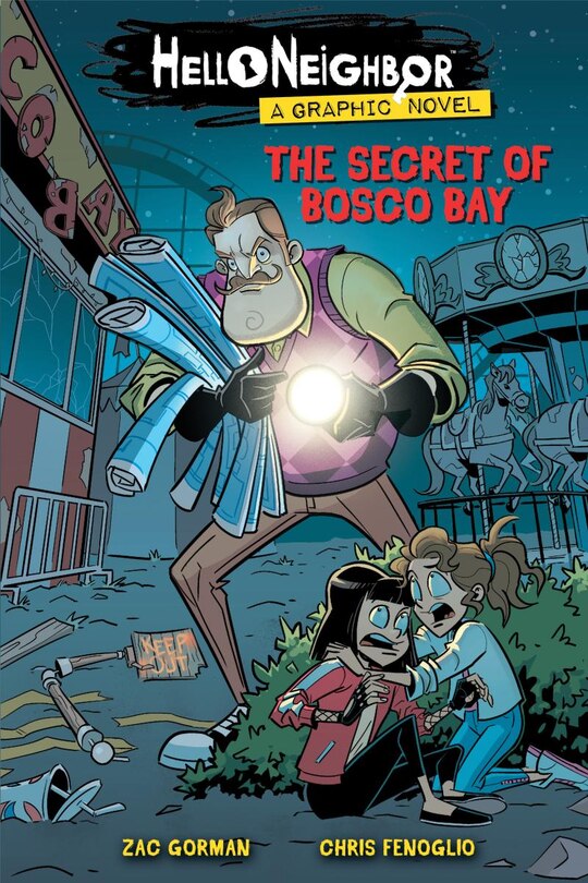 Front cover_The Secret of Bosco Bay: An AFK Book (Hello Neighbor: Graphic Novel #1)