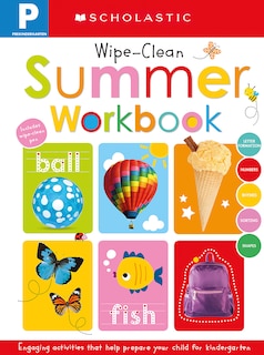 Couverture_Pre-K Summer Workbook: Scholastic Early Learners (Wipe-Clean)