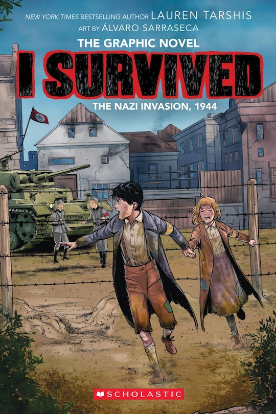 Front cover_I Survived the Nazi Invasion, 1944: A Graphic Novel (I Survived Graphic Novel #3)
