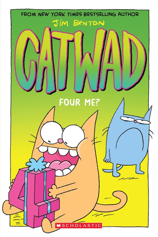 Couverture_Four Me? A Graphic Novel (Catwad #4)