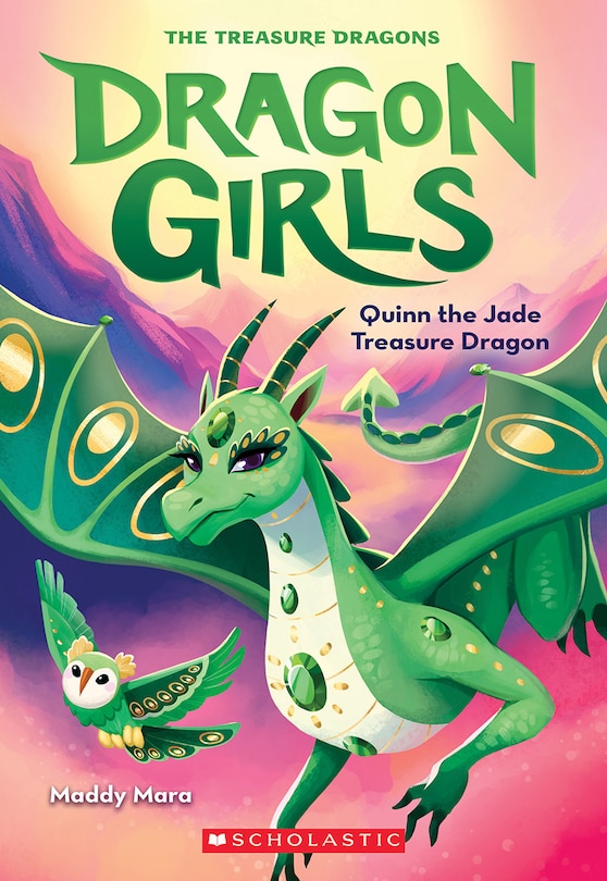 Front cover_Quinn the Jade Treasure Dragon (Dragon Girls #6)
