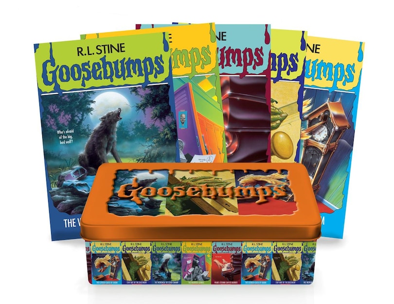 Front cover_Goosebumps Retro Fear Set: Limited Edition Tin