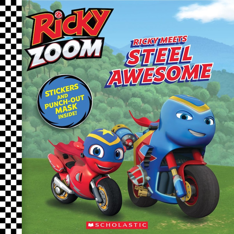 Front cover_Ricky Meets Steel Awesome (Ricky Zoom)