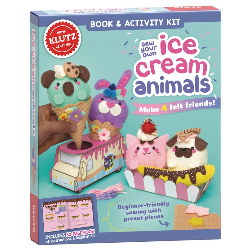 Front cover_Sew Your Own Ice Cream Animals