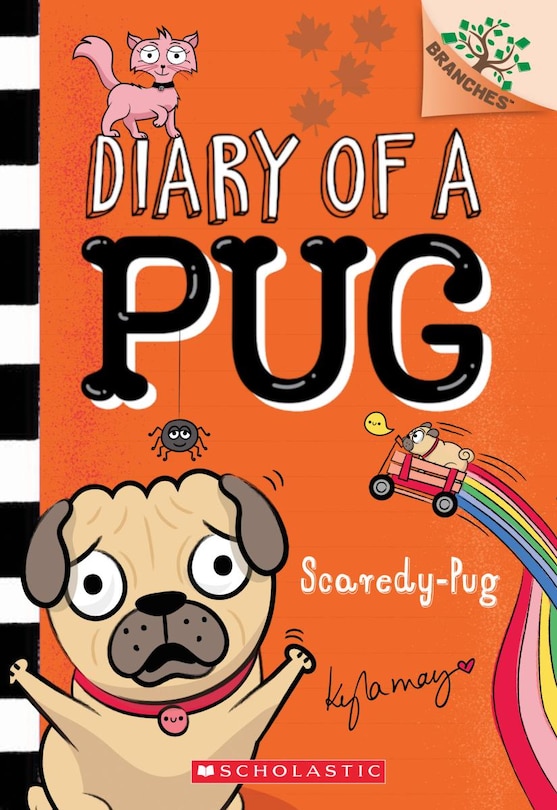 Couverture_Scaredy-pug: A Branches Book (diary Of A Pug #5)