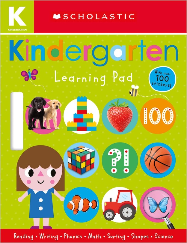 Front cover_Kindergarten Learning Pad: Scholastic Early Learners (Learning Pad)