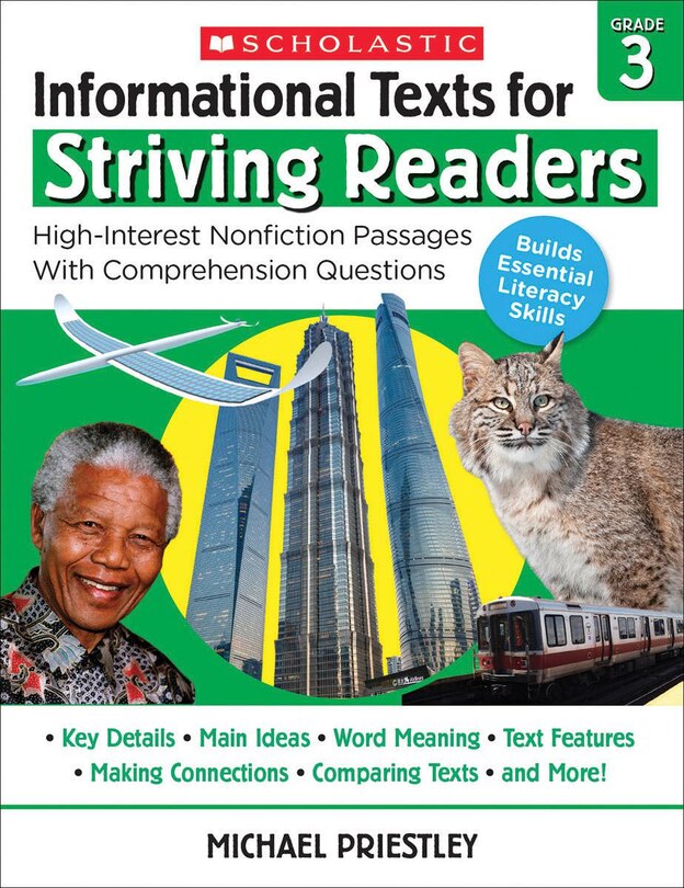 Front cover_Informational Texts for Striving Readers: Grade 3