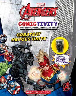 Front cover_Greatest Heroes Unite (Marvel: Comictivity with Pencil Topper)