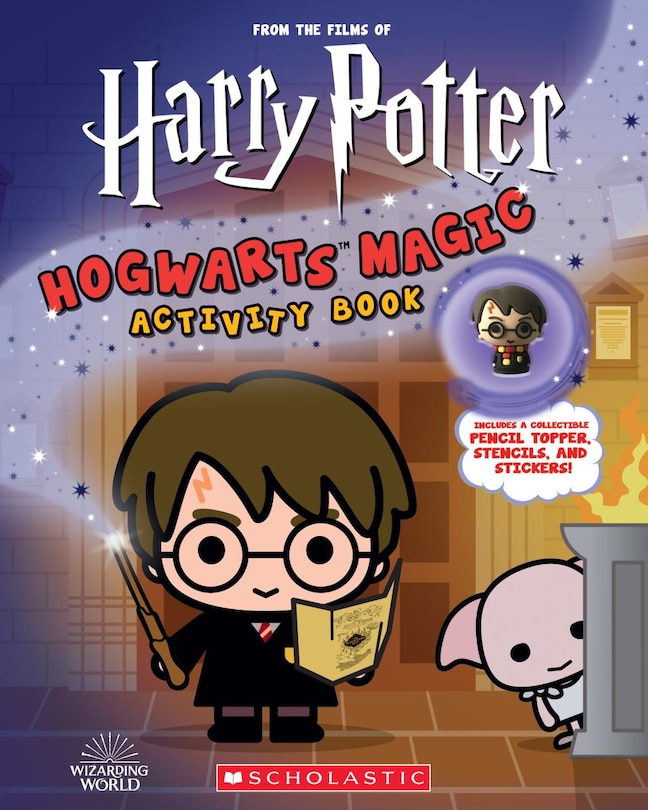 Front cover_Harry Potter: Hogwarts Magic! Book With Pencil Topper