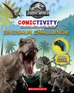Front cover_Dinosaur Challenge! (jurassic World: Comictivity)