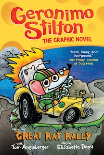 Front cover_The Great Rat Rally: A Graphic Novel (Geronimo Stilton #3)