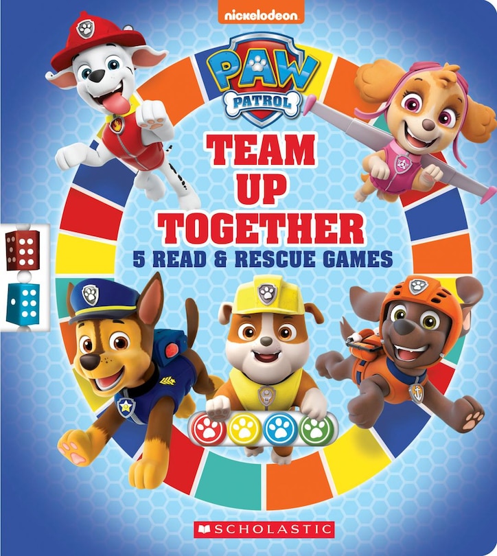 Front cover_Team Up Together: 5 Read & Rescue Games (PAW Patrol) (Media tie-in)