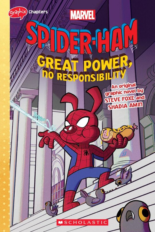Couverture_Great Power, No Responsibility (Spider-Ham Original Graphic Novel)