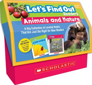 Front cover_Let’s Find Out Readers: Animals & Nature / Guided Reading Levels A-D  (Multiple-Copy Set)