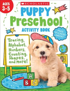 Front cover_Puppy Preschool Activity Book
