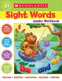 Front cover_Scholastic Sight Words Jumbo Workbook
