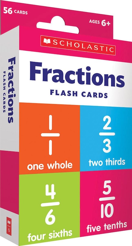 Front cover_Fractions Flash Cards