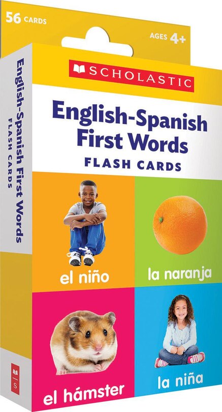 Couverture_English-Spanish First Words Flash Cards