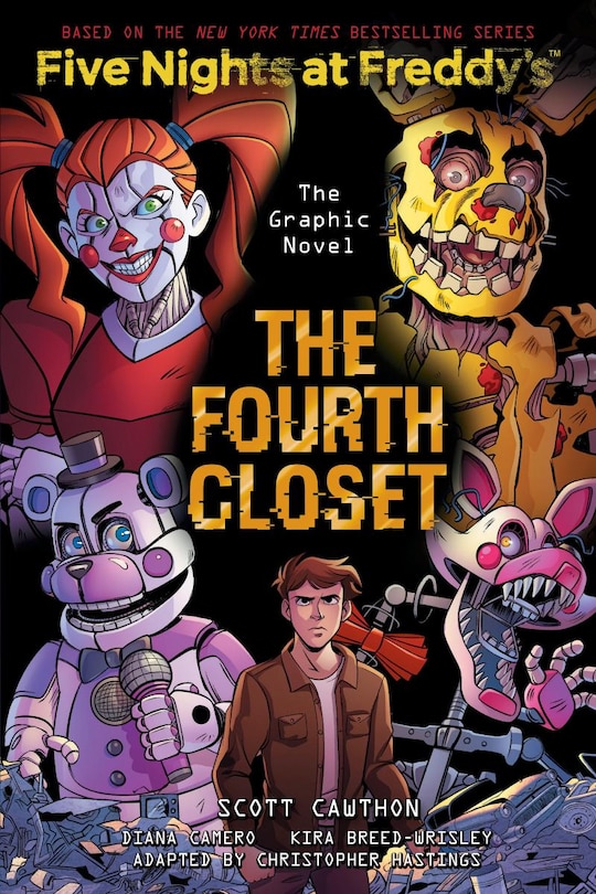 Couverture_The Fourth Closet: Five Nights at Freddy’s (Five Nights at Freddy’s Graphic Novel #3)