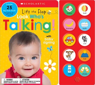 Front cover_Look Who's Talking!: Scholastic Early Learners (Sound Book)