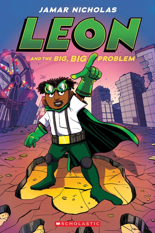 Couverture_Leon and the Big, Big Problem: A Graphic Novel (Leon #3)
