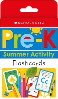 Front cover_PreK Summer Activity Flashcards (Preparing for PreK): Scholastic Early Learners (Flashcards)