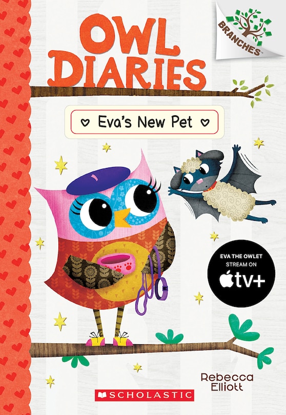 Couverture_Eva's New Pet: A Branches Book (owl Diaries #15)