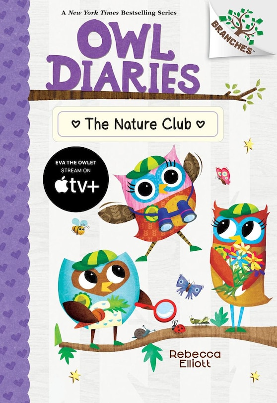 Front cover_The Nature Club: A Branches Book (Owl Diaries #18)