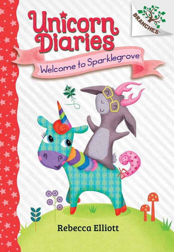 Front cover_Welcome to Sparklegrove: A Branches Book (Unicorn Diaries #8)