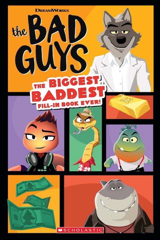 Couverture_Bad Guys Movie: The Biggest, Baddest Fill-in Book Ever!