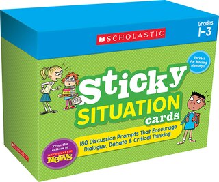Couverture_Scholastic News Sticky Situation Cards: Grades 1–3