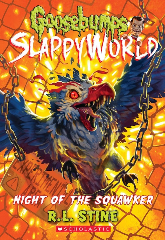 Front cover_Night of the Squawker (Goosebumps SlappyWorld #18)