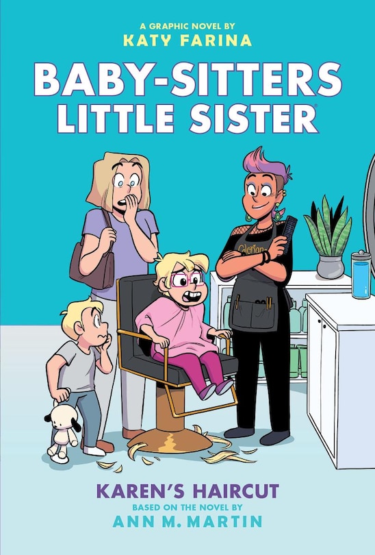Front cover_Karen's Haircut: A Graphic Novel (Baby-sitters Little Sister #7)